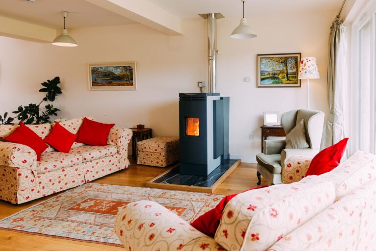 stove, holiday house, holiday